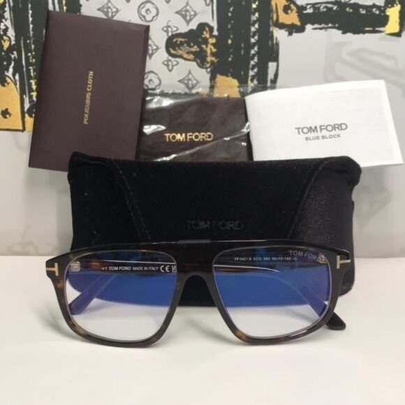 NEW Tom Ford TF5901-B 052 Eyeglasses · 55-15-145 · Authentic - Picture 3 of 13